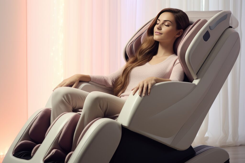 massage chair in natureland